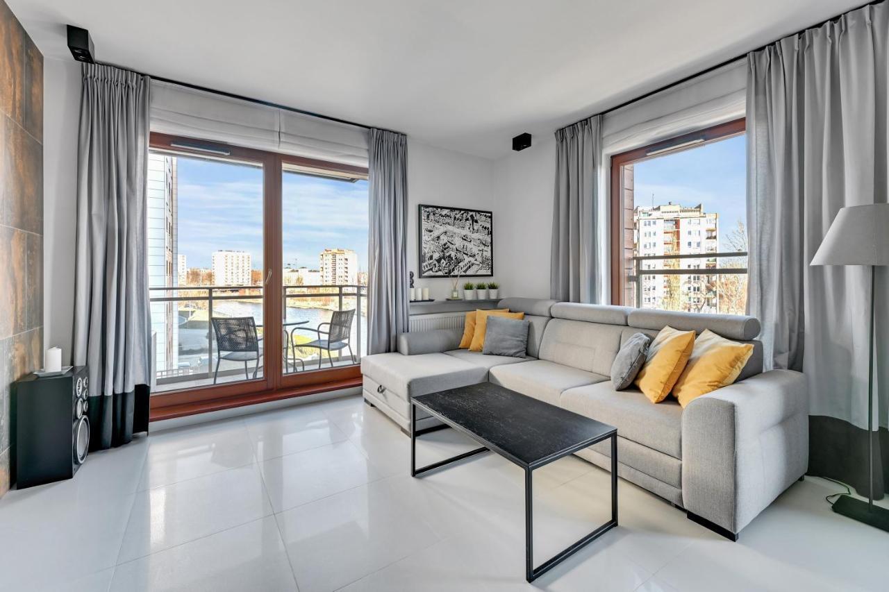 Nowa Motlawa Spa, Pool, Gym & Parking By Downtown Apartments Danzig Exterior foto