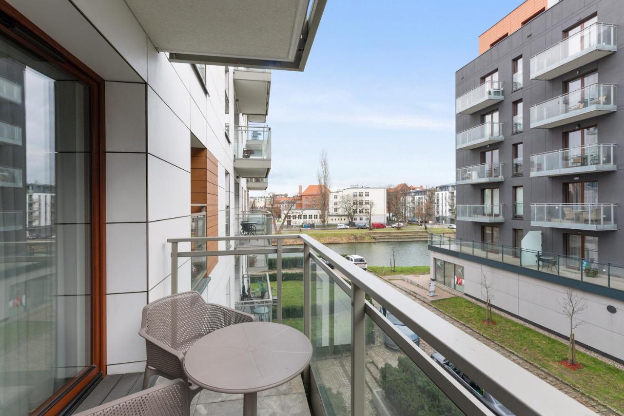 Nowa Motlawa Spa, Pool, Gym & Parking By Downtown Apartments Danzig Exterior foto