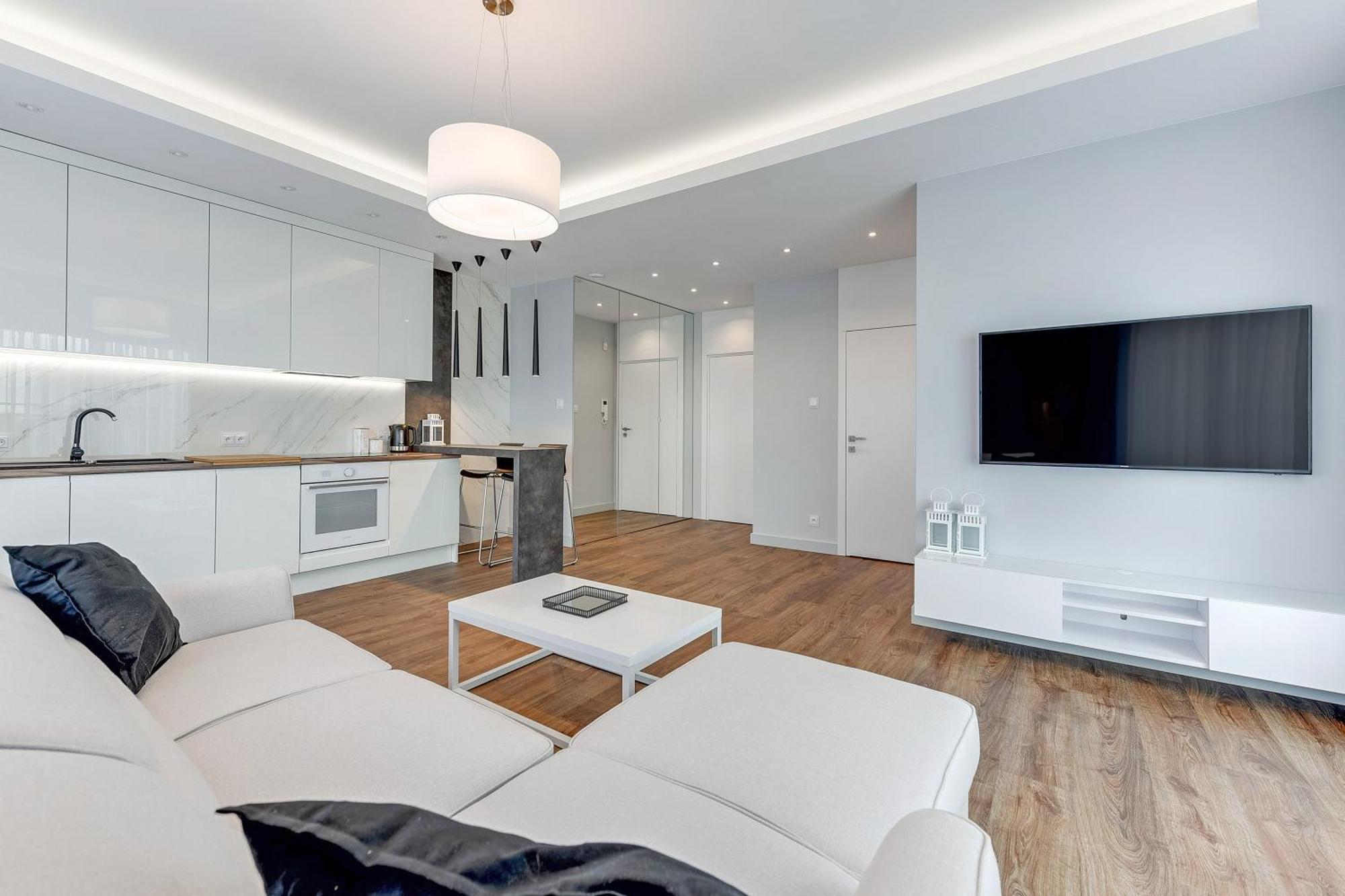 Nowa Motlawa Spa, Pool, Gym & Parking By Downtown Apartments Danzig Exterior foto