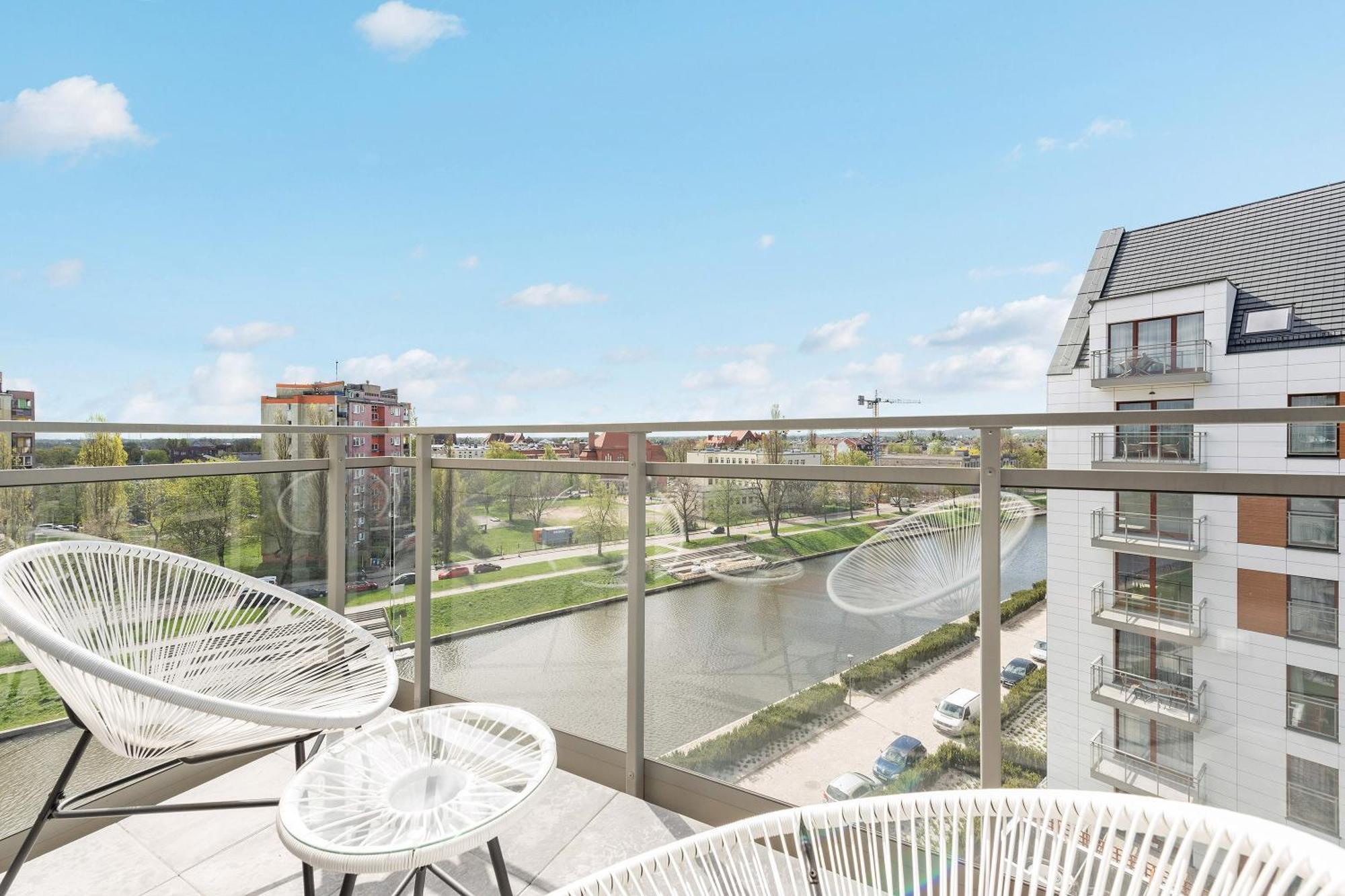Nowa Motlawa Spa, Pool, Gym & Parking By Downtown Apartments Danzig Exterior foto