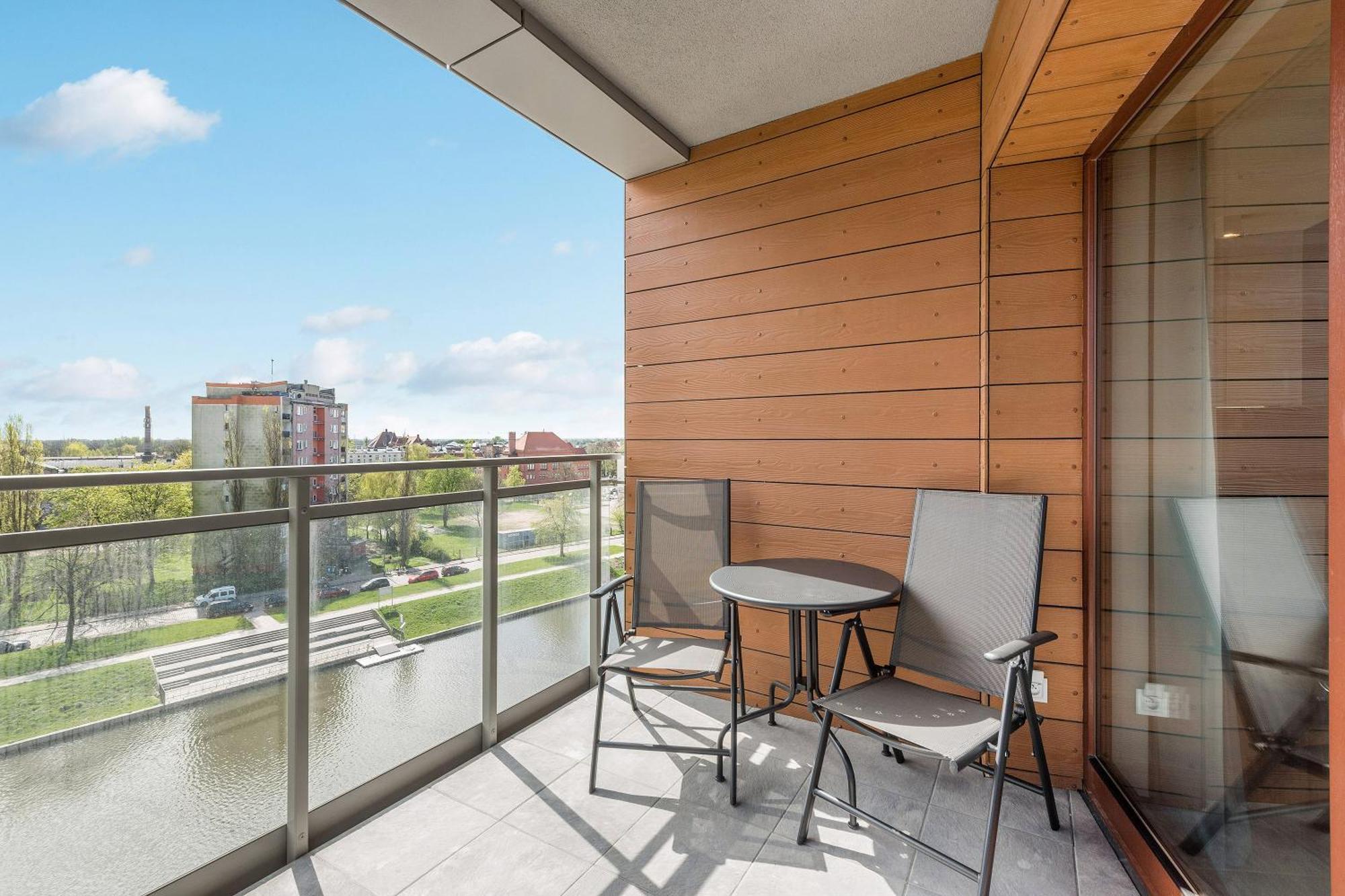 Nowa Motlawa Spa, Pool, Gym & Parking By Downtown Apartments Danzig Exterior foto